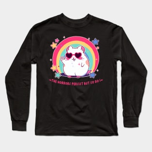 the horrors persist hamster Long Sleeve T-Shirt